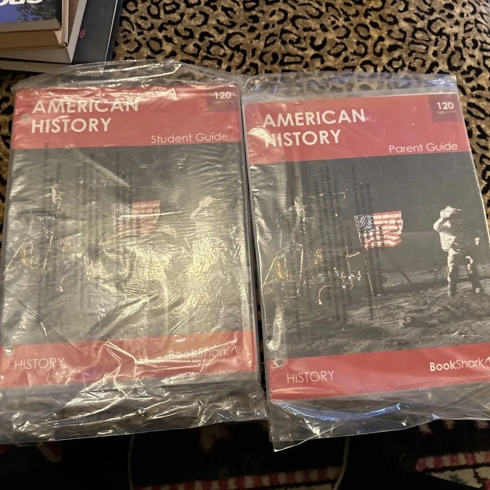 Bookshark American History Parent Guide / Student Guide Ages 14-16 New Loose